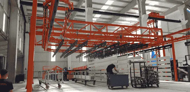 P&F KONVYÖRLÜ OTM. TOZ BOYA TESİSİ
